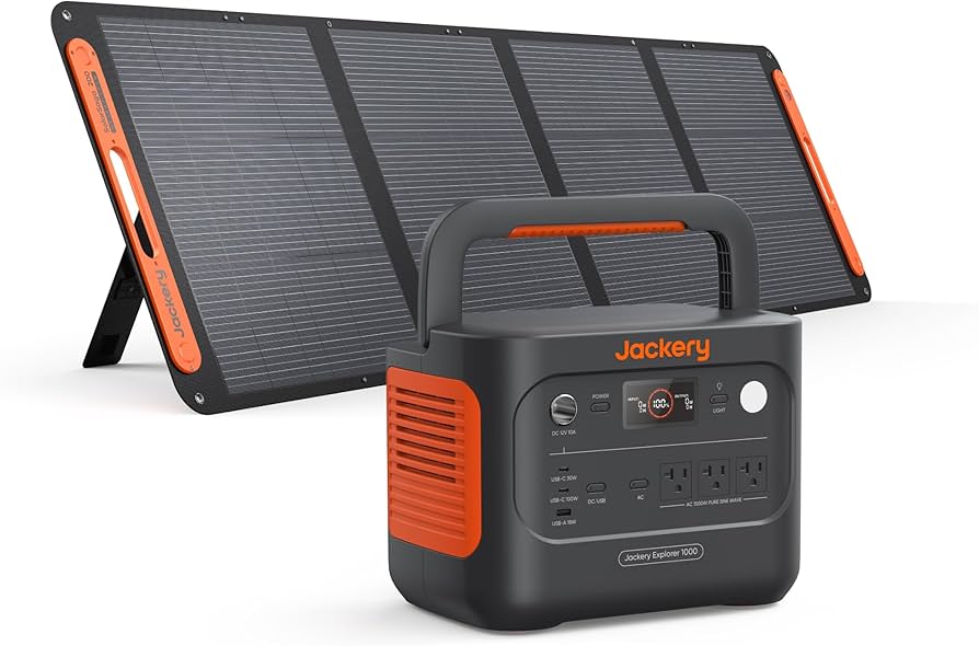Amazon.com : Jackery Solar Generator 1000 v2 with 200W Solar Panel