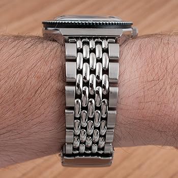 Amazon.co.jp: StrapHabit 腕時計ブレスレット Q Timex 腕時計バンド