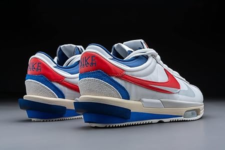 Amazon | [ナイキ] sacai ZOOM CORTEZ White and University Red
