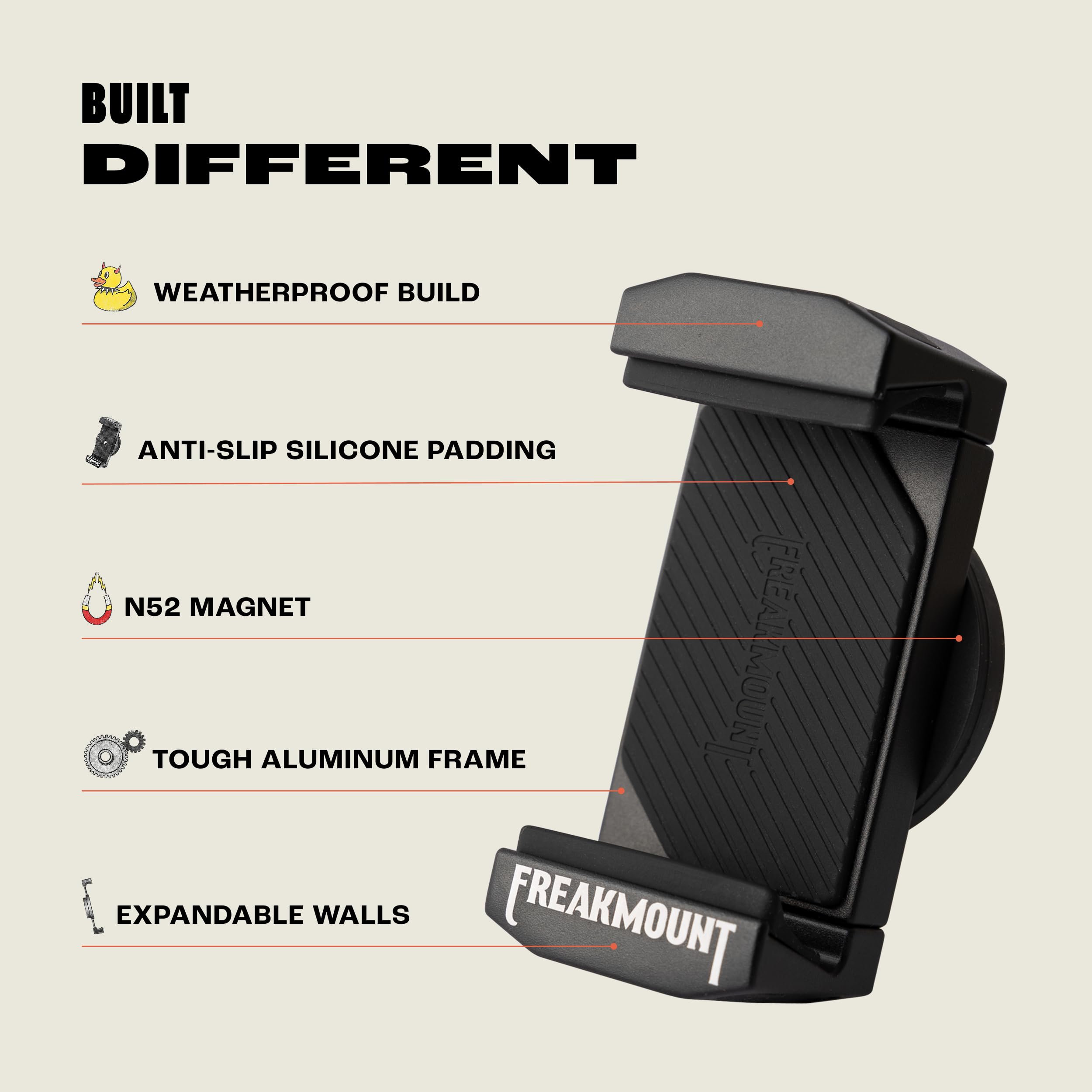 Amazon.co.jp: FREAKMOUNT2.0（フリークマウント2.0）超強力マグネット