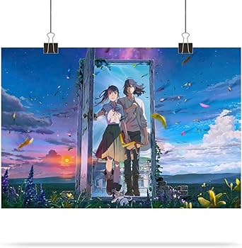 Amazon.co.jp: すずめの戸締まりポスター壁絵アートポスター装飾