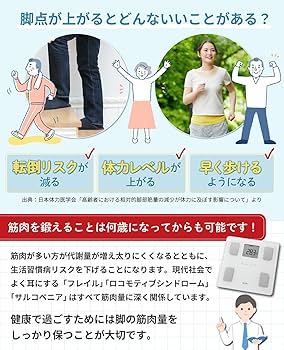 Amazon.co.jp: タニタ 体重計 体組成計【業界初 脚点判定（体重を