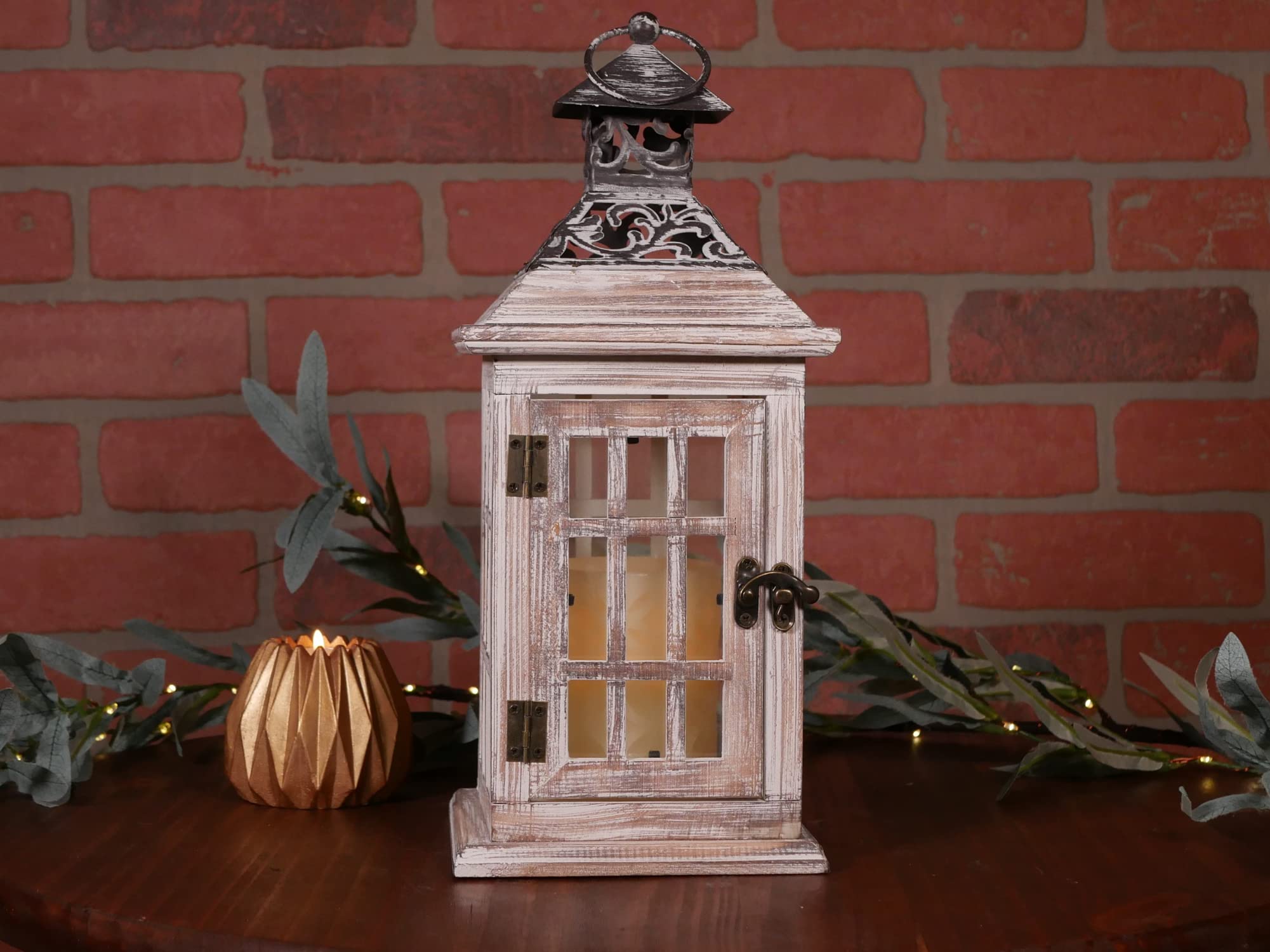 Amazon.co.jp: Orchid & Ivy 13インチ 装飾 素朴なアンティーク調