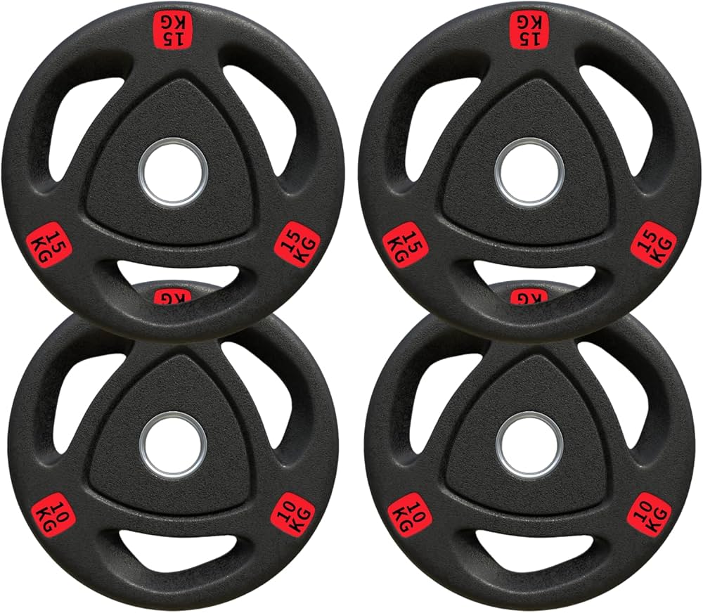 Amazon.co.jp: □大手ジムに続々導入□ラバープレート 計50kgセット