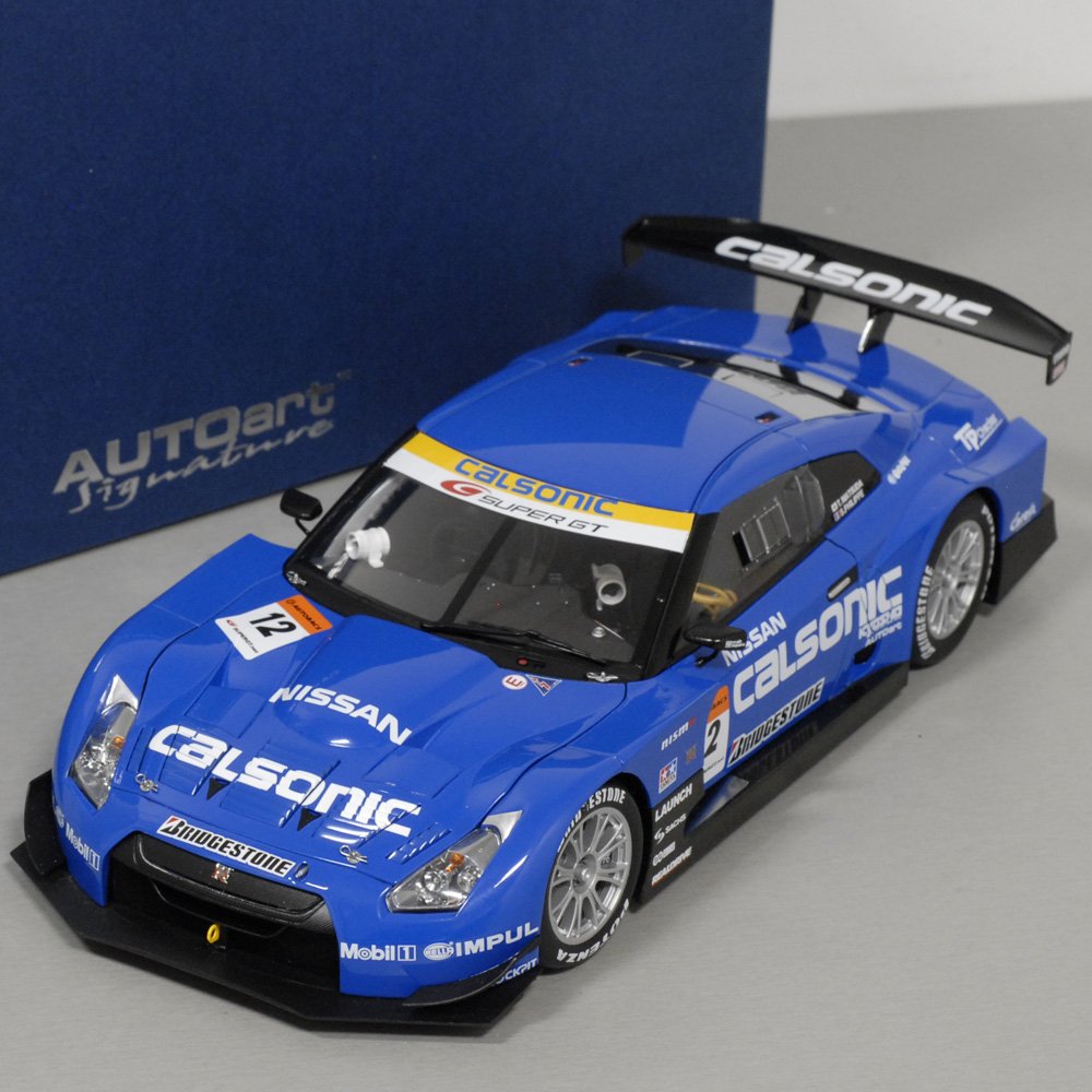 Amazon | AUTOart 1/18 日産 GT-R (R35) '08 SUPER GT #12