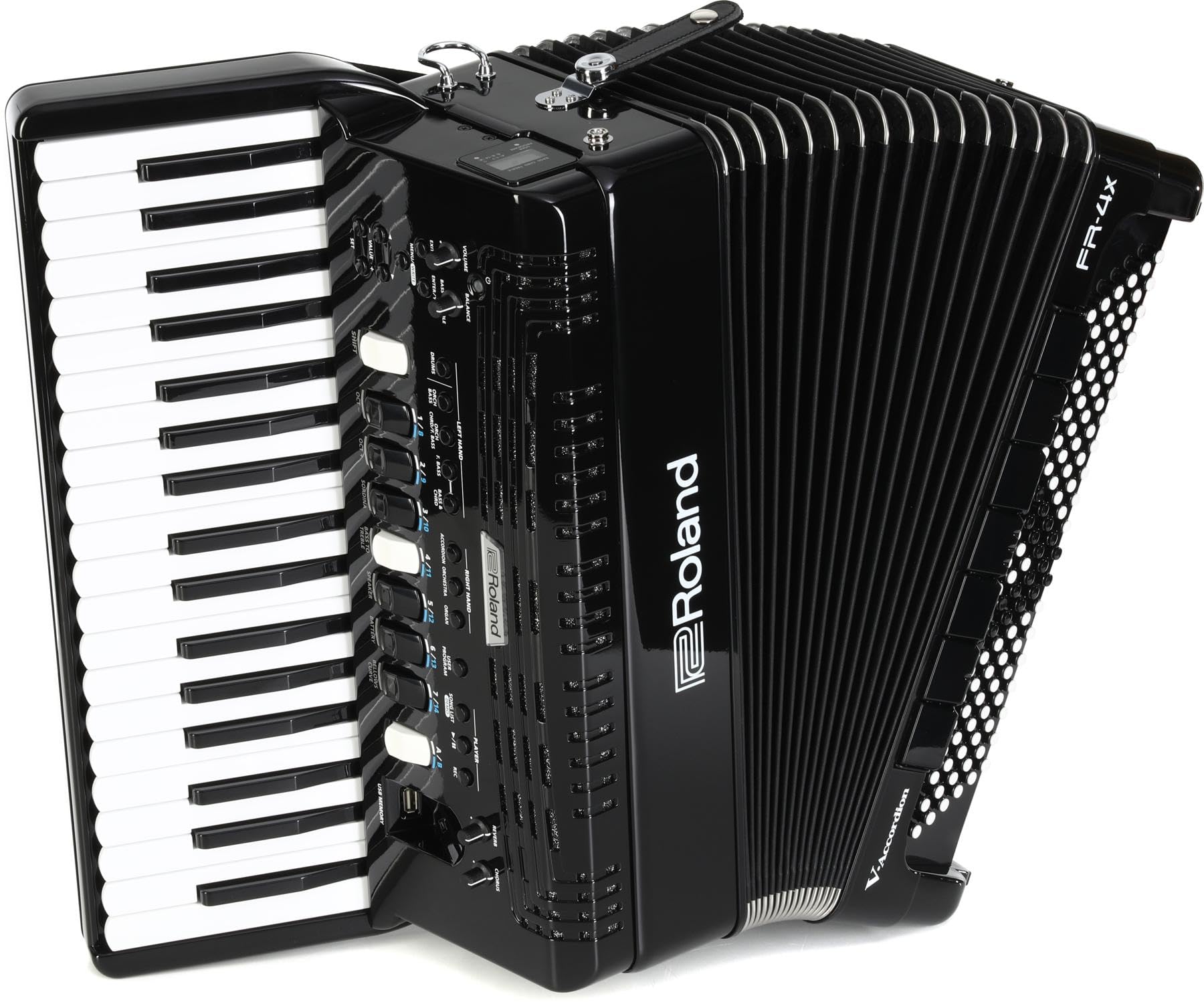 Amazon.com: Roland FR-4x Piano-type V-Accordion - Black : Musical