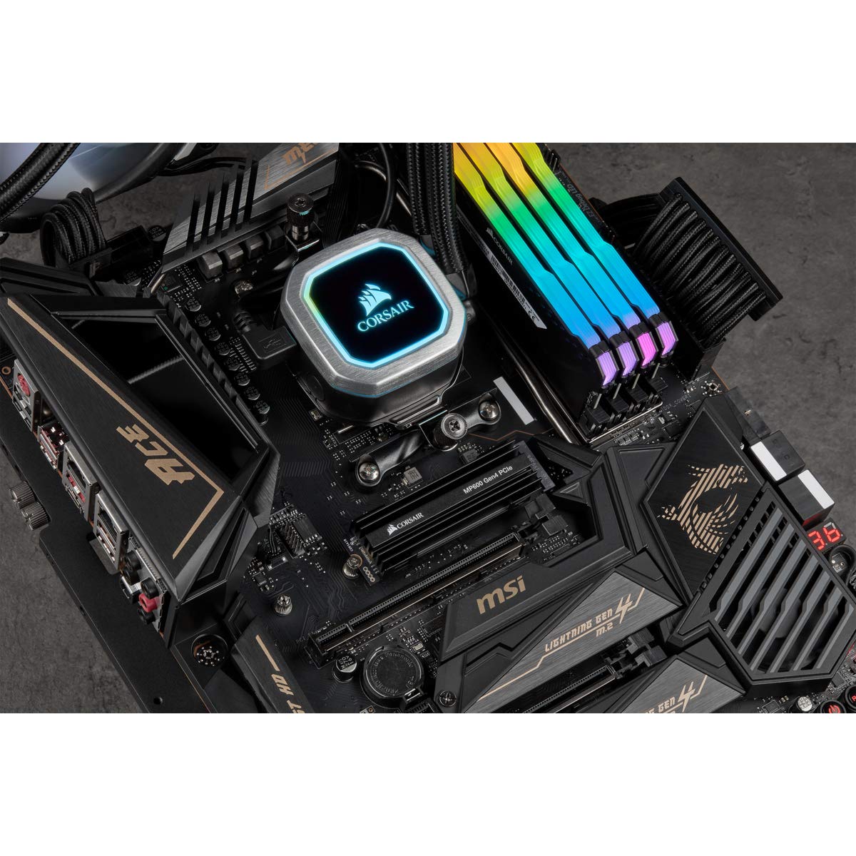 Amazon.com: Corsair Force Series MP600 1TB Gen4 PCIe X4 NVMe M.2