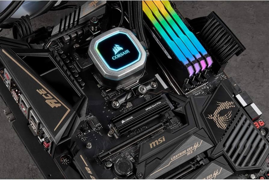 Amazon.com: Corsair Force Series MP600 1TB Gen4 PCIe X4 NVMe M.2