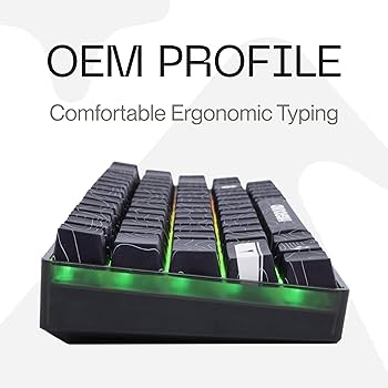 Amazon | Higround Basecamp 65HE BLACKICE キーボード 65%メカニカル