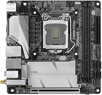 Amazon | ASRock マザーボード Z490M-ITX/ac Intel 10世代 CPU