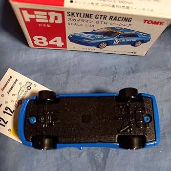 Amazon | トミカ スカイライン GTR レーシング 84 日本製 赤箱 絶版