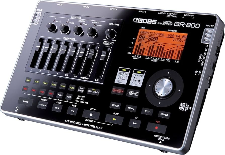 Amazon | BOSS Digital Recorder BR-800 | マルチトラックレコーダー