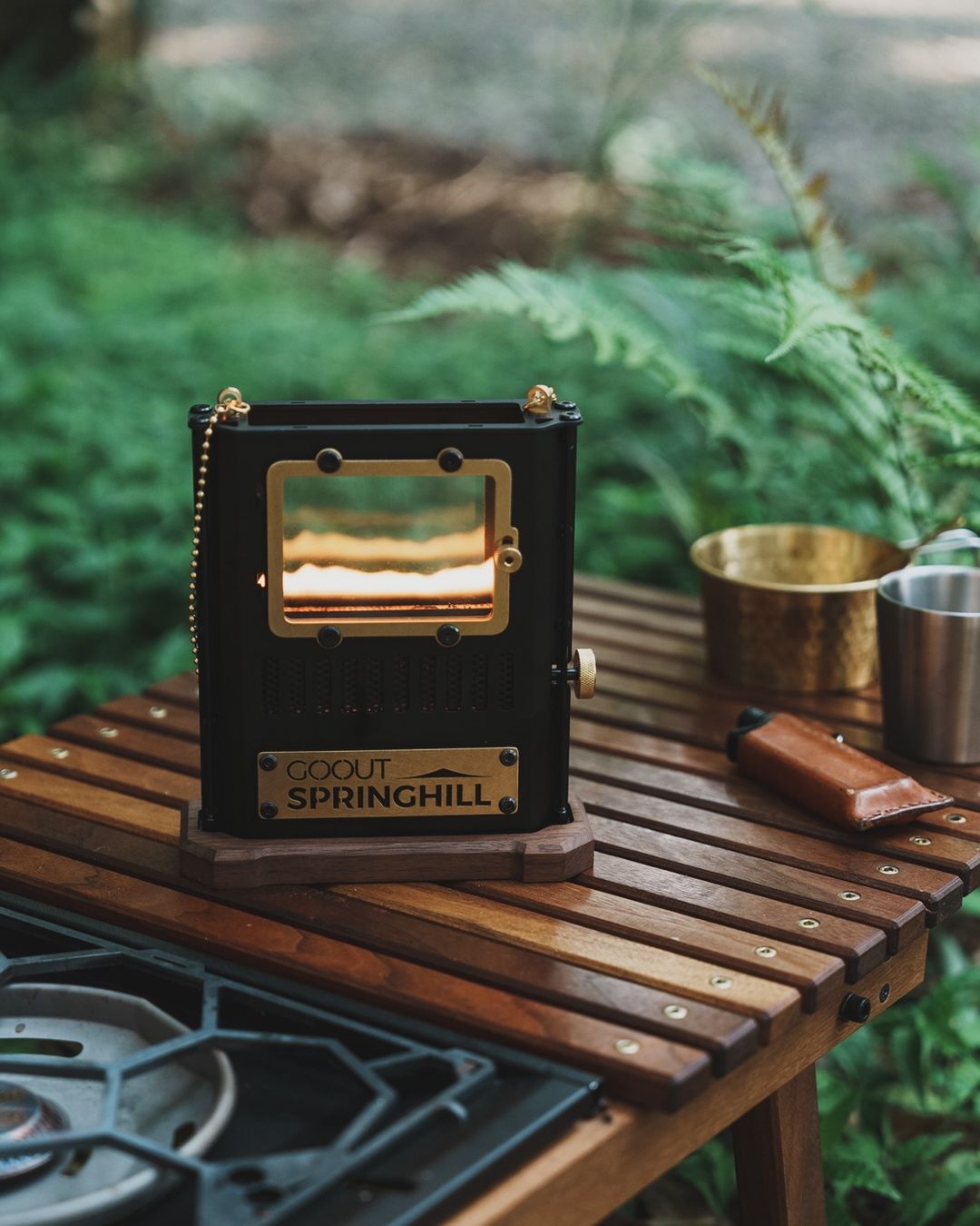 Amazon | Springhill アイロンストーブ オイルランタン ミニストーブ