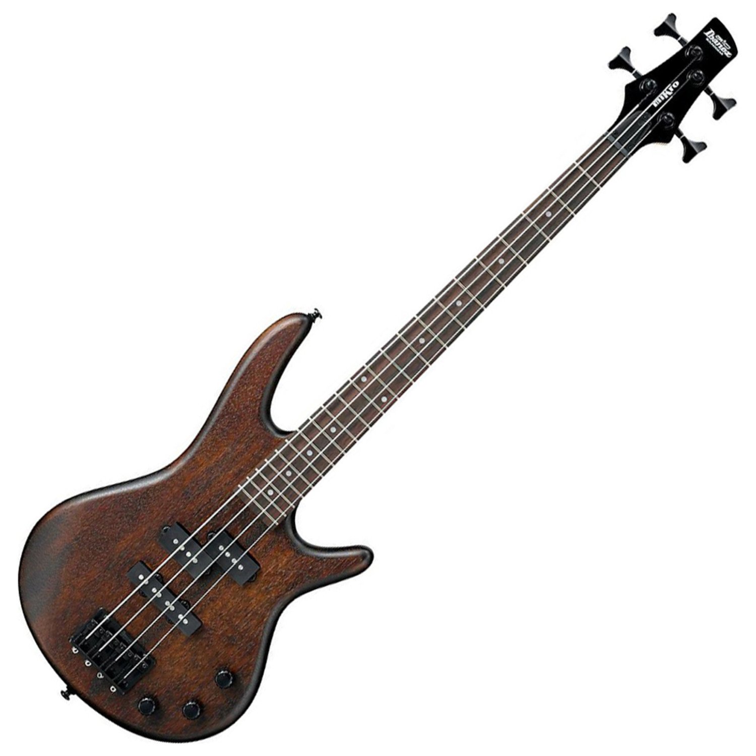 Amazon.com: Ibanez GSRM20BWNF MiKro - Walnut Flat : Musical
