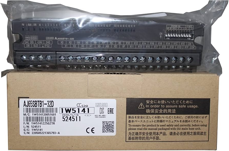 Amazon.co.jp: 産業用 AJ65SBTB1-32D リモートI/Oユニット