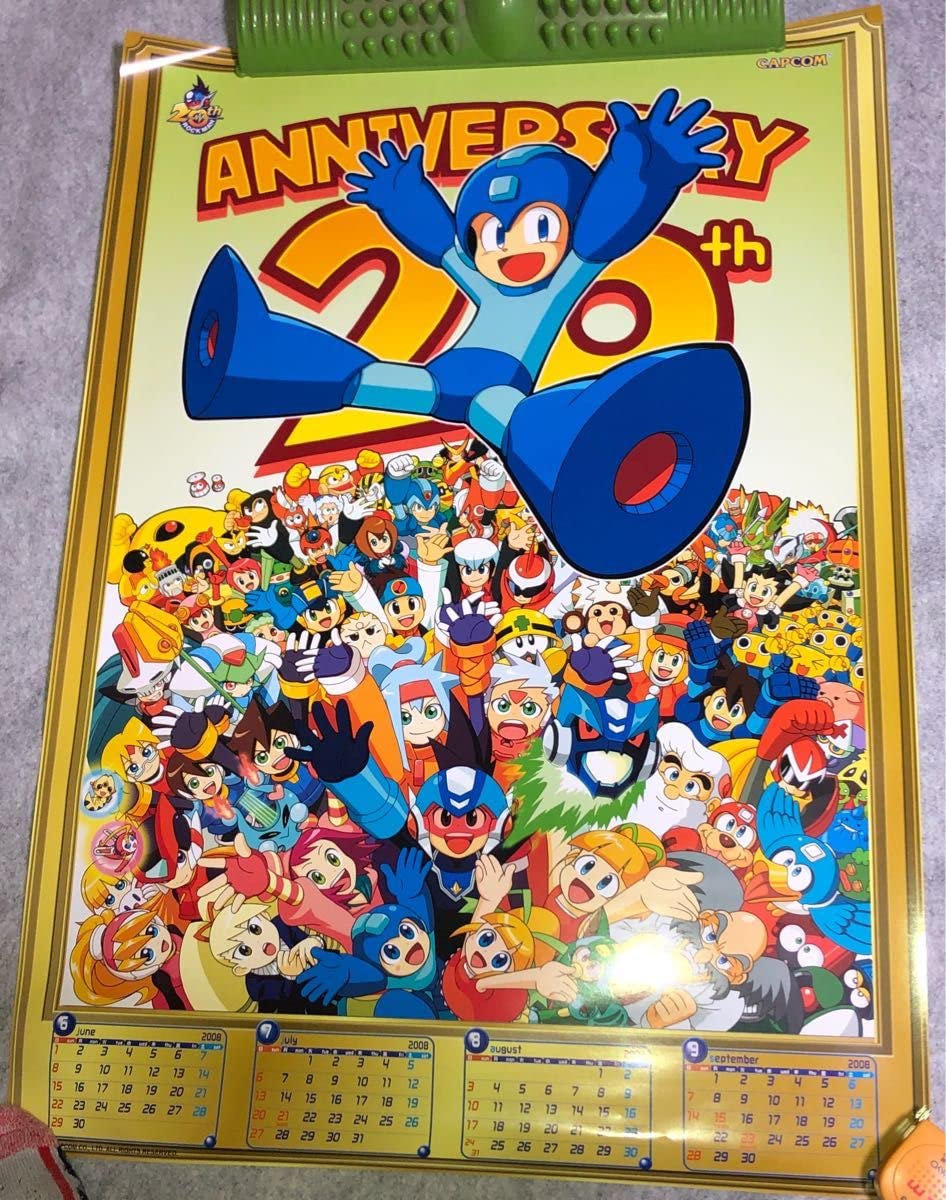 Amazon.co.jp: ロックマン20周年記念ポスター : おもちゃ