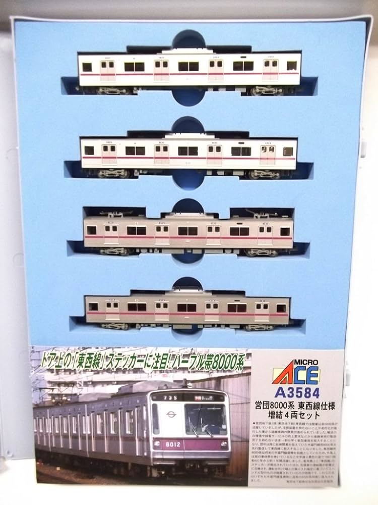Amazon | マイクロエース Nゲージ 営団8000系 東西線仕様 増結4両