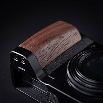 Amazon | 木製カメラグリップ RICOH GR3 GRIII GR3X カメラ用