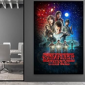 Amazon.co.jp: ストレンジャー・シングス映画ポスター 印刷 ポスター