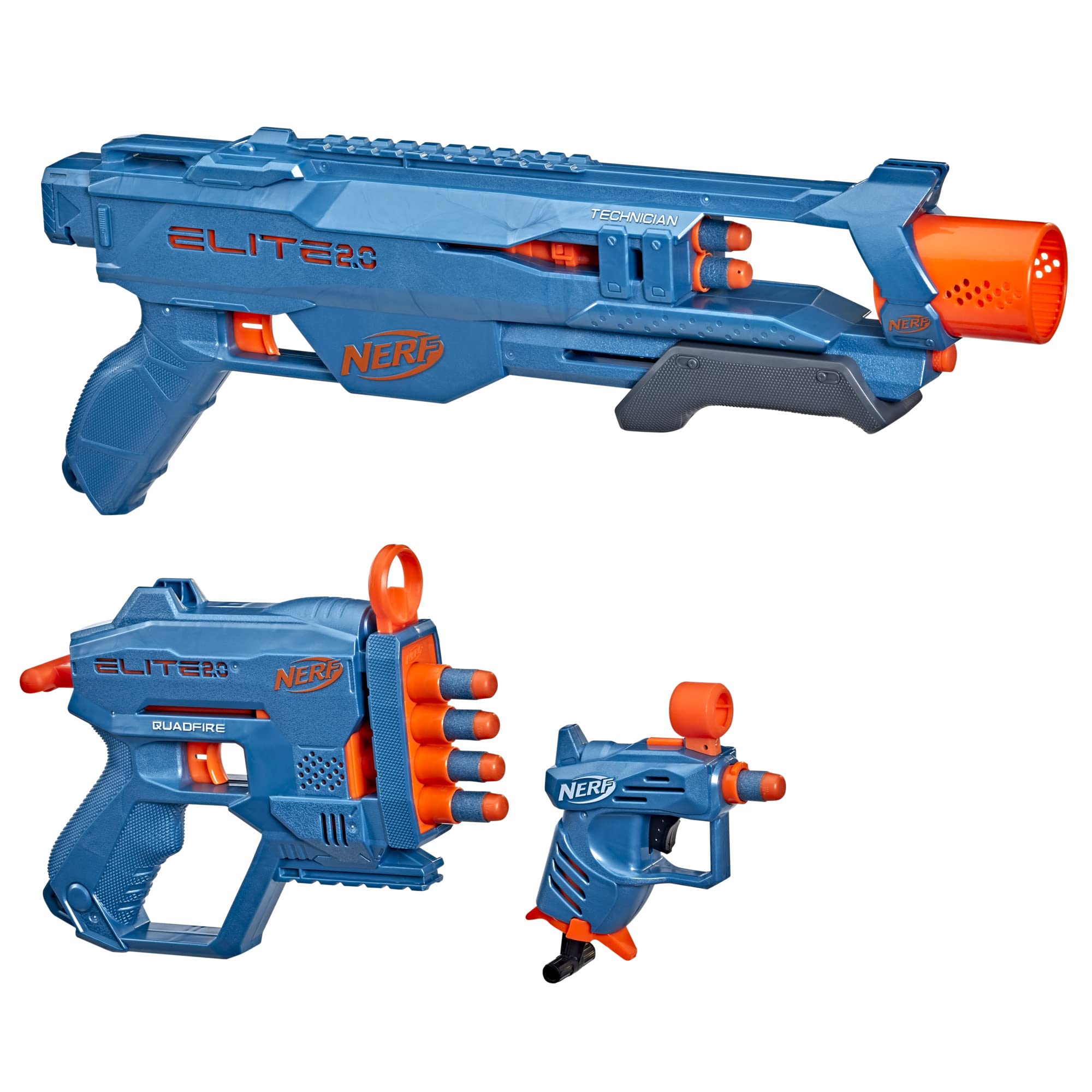Amazon.co.jp: NERF Elite 2.0 ロードアウト 3-ブラスターパック