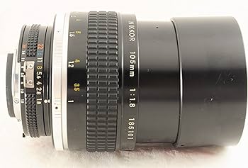 Amazon.co.jp: Nikon ニコン Ai-S NIKKOR 105mm F1.8 : 家電＆カメラ