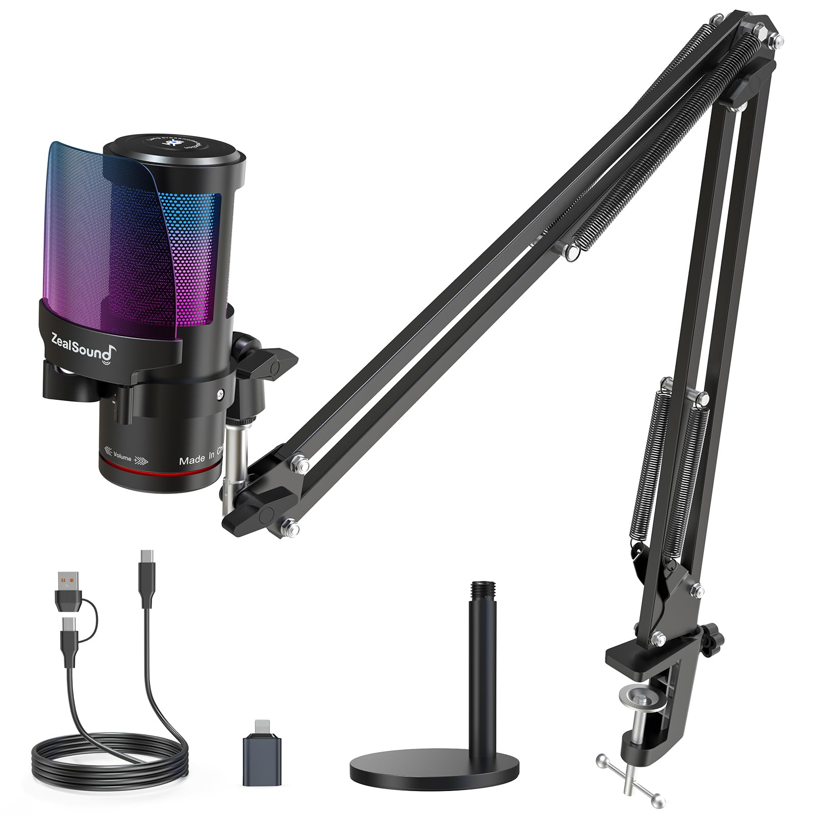 Amazon.co.jp: Zealsound USB ゲーミングマイク *Phoneマイク