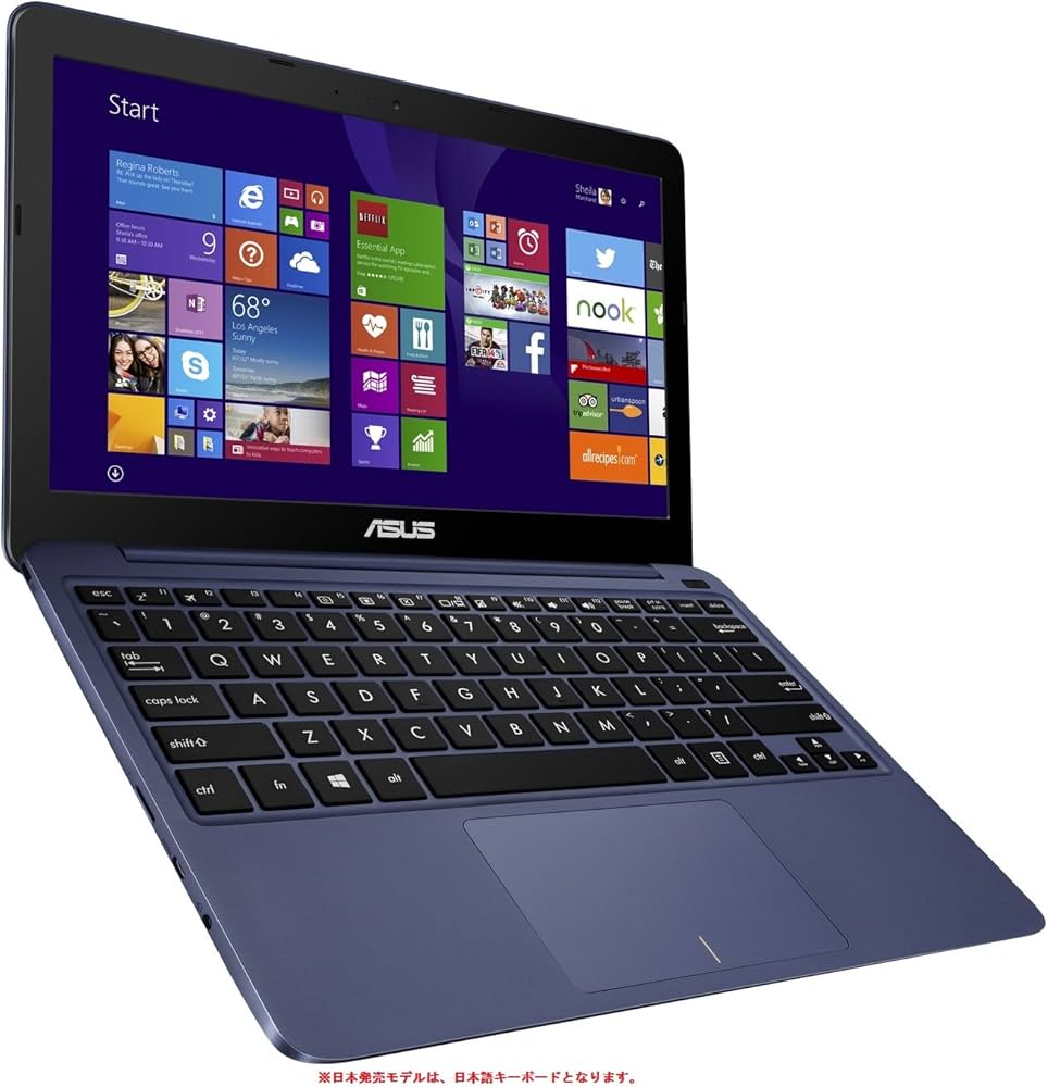 Amazon.co.jp: ASUS ノートブック X205TA ダークブルー (WIN8.1 BING