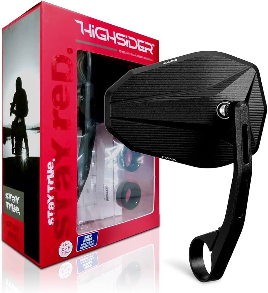 Amazon | デイトナ(Daytona) バーエンドミラー バイク 新保安基準適合