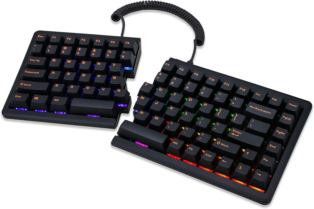 Amazon | Mistel BAROCCO MD770 RGB-BK-OR 75% TKL MD770-PUSPDBLT1