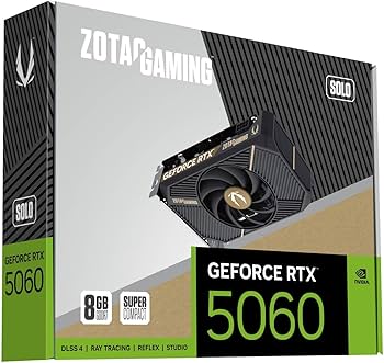 Amazon | ZOTAC GAMING GeForce RTX 5060 SOLO 8GB グラフィックス