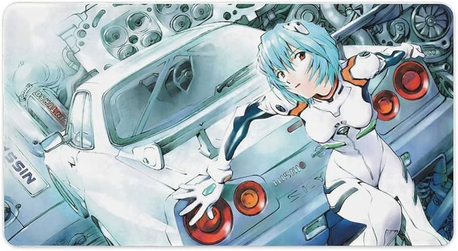 Amazon.co.jp: 新世紀エヴァンゲリオンマウスパッド 大型 綾波レイ