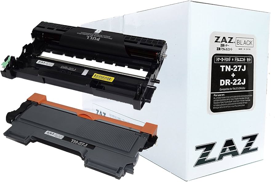 Amazon.co.jp: 〔 ZAZ 〕 TN-27J + DR-22J BROTHER ブラザー 互換