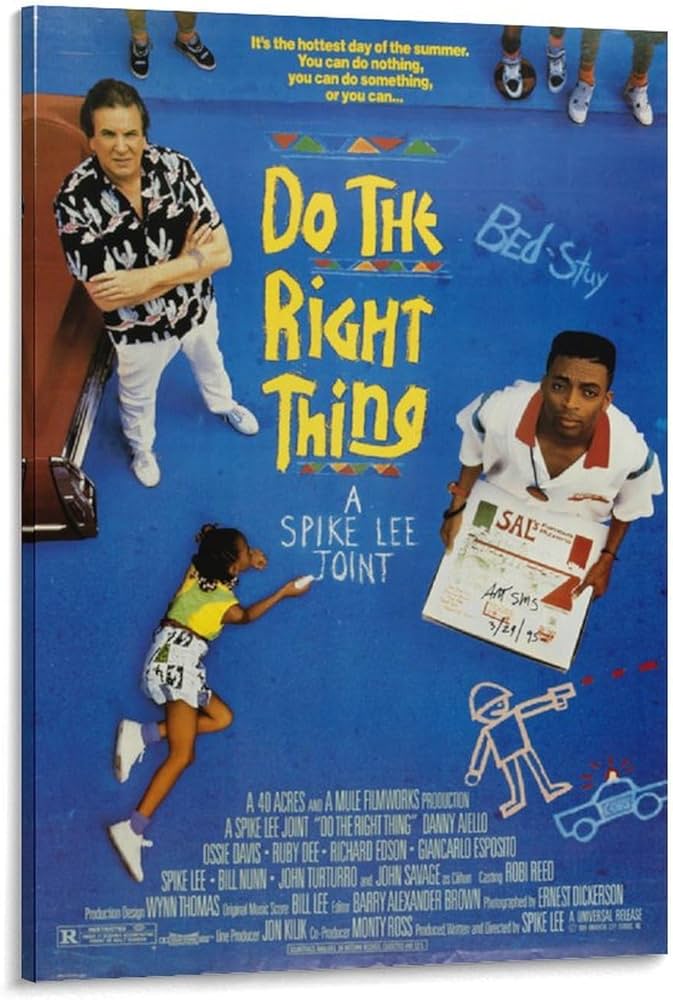 Amazon.co.jp: Do The Right Thingドゥザライトシング映画ポスター