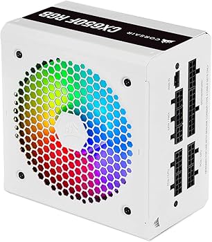Amazon | Corsair CX650F RGB -White- 650W フルモジュラー式 PC電源
