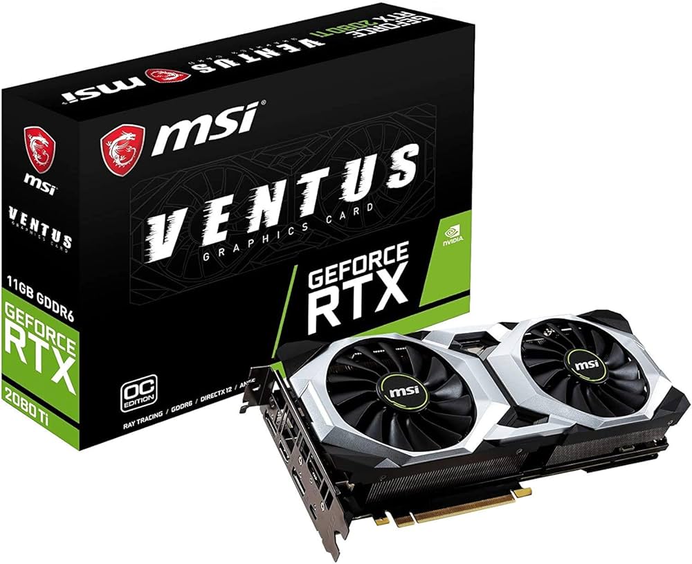 Amazon | MSI GeForce RTX 2080 Ti VENTUS 11G OC グラフィックス