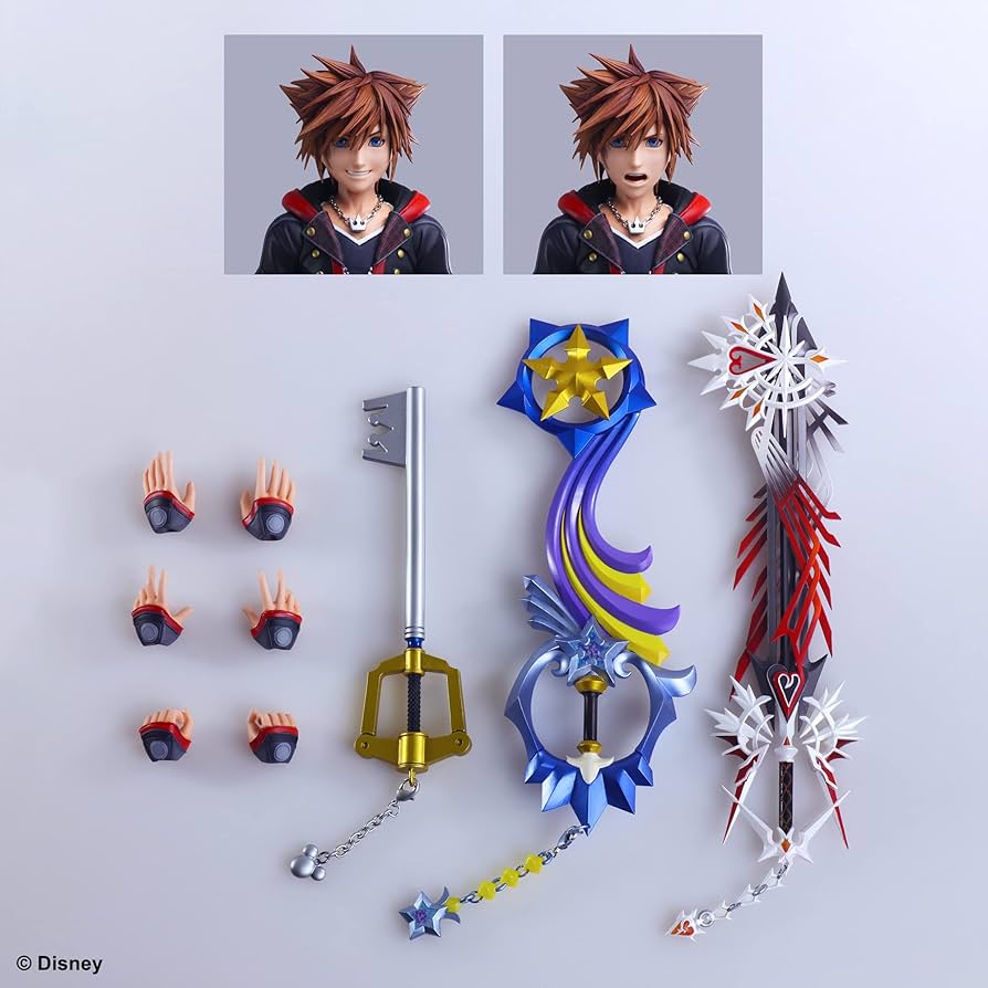 Amazon | KINGDOM HEARTS III プレイアーツ改 ソラ ver.2 DX版 PVC製