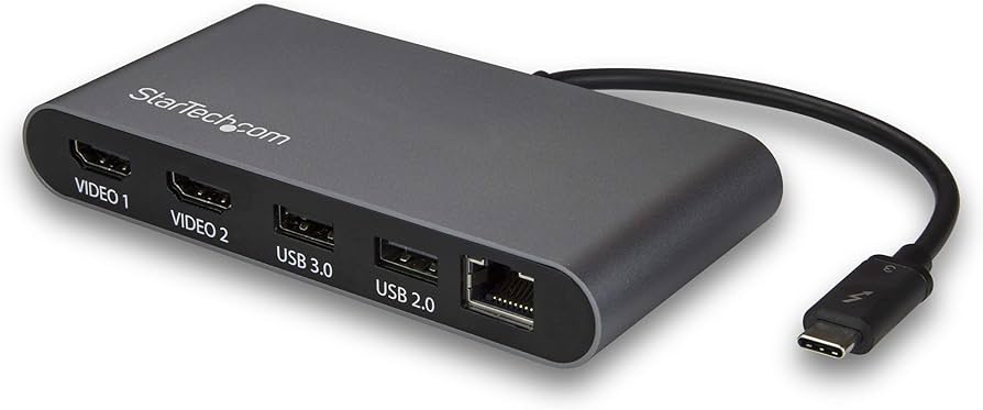 Amazon.co.jp: StarTech.com Thunderbolt 3 ハブ/サンダーボルト3