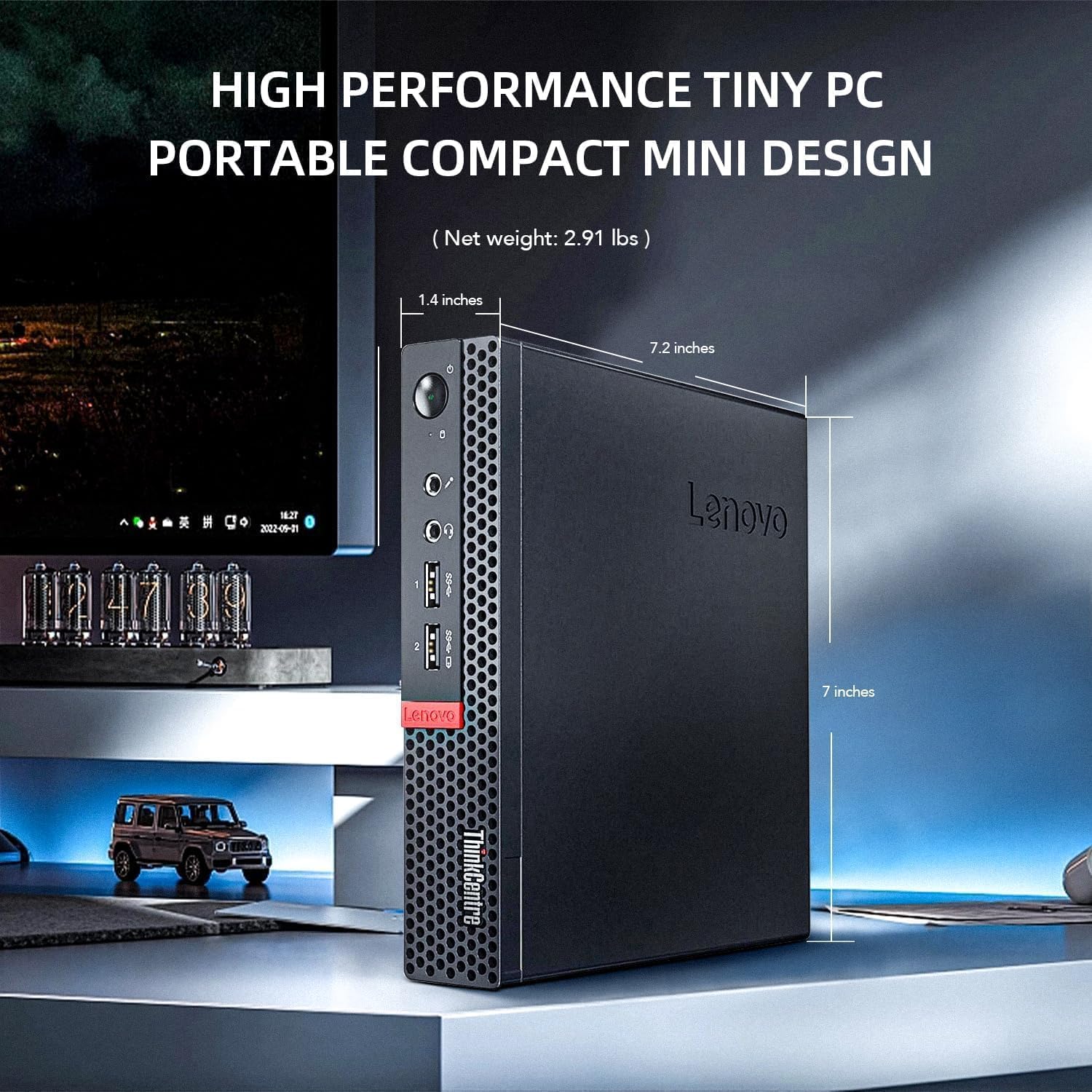 Amazon.com: Lenovo ThinkCentre M710q Tiny Desktop, Core 6th Gen
