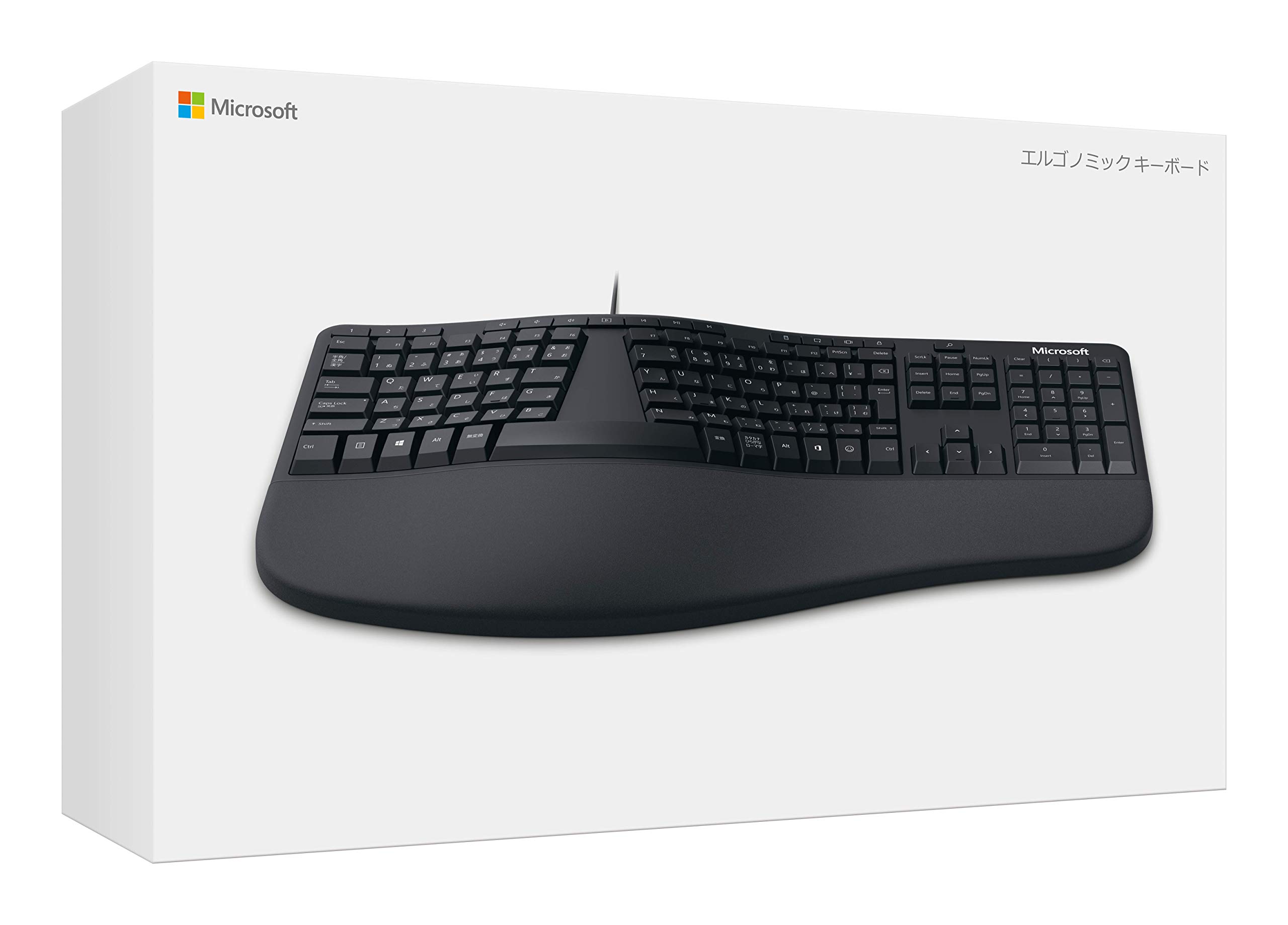 Amazon.co.jp: マイクロソフト エルゴノミック キーボード LXM-00018