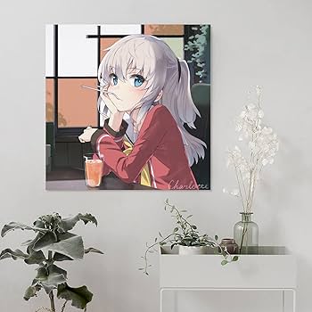 Amazon.co.jp: ポスター Charlotte シャーロット 友利奈緒 絵画 壁掛け