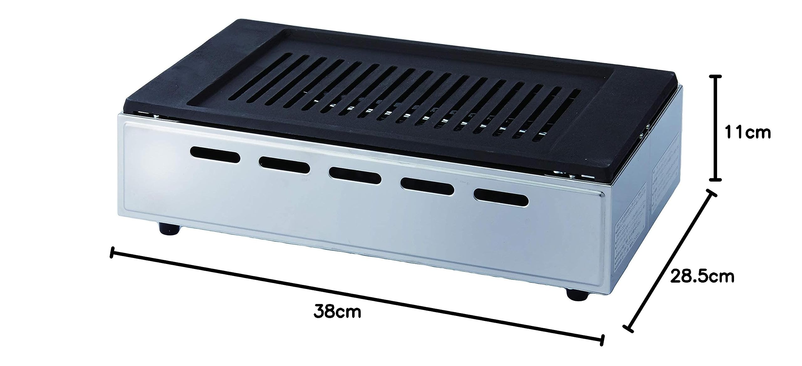 Amazon.co.jp : 山岡金属工業 ヤマキン ガス焼肉器「王者」LPガス Y-18