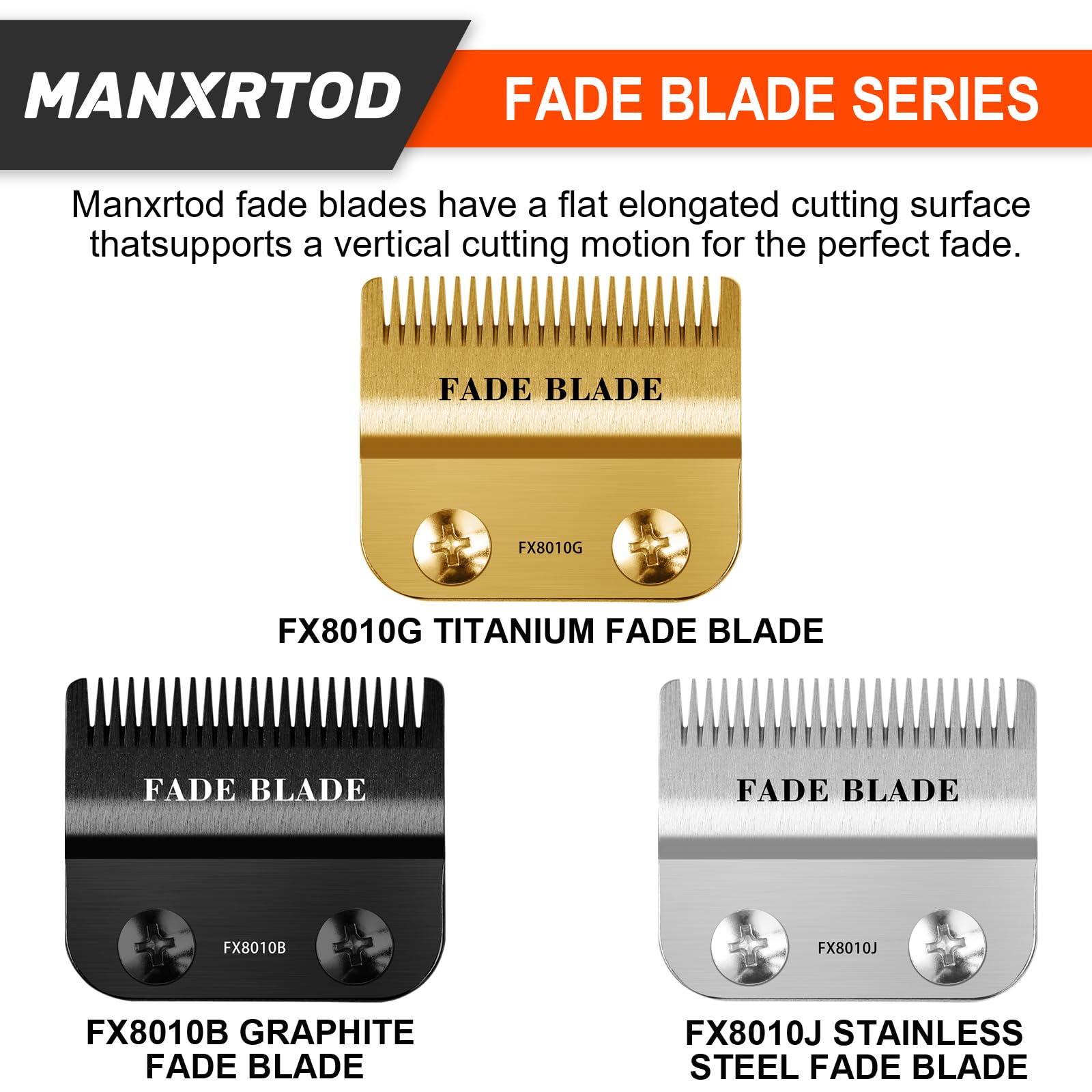 Amazon.com: FX8010G Replacement Fade Clipper Blade Fits for