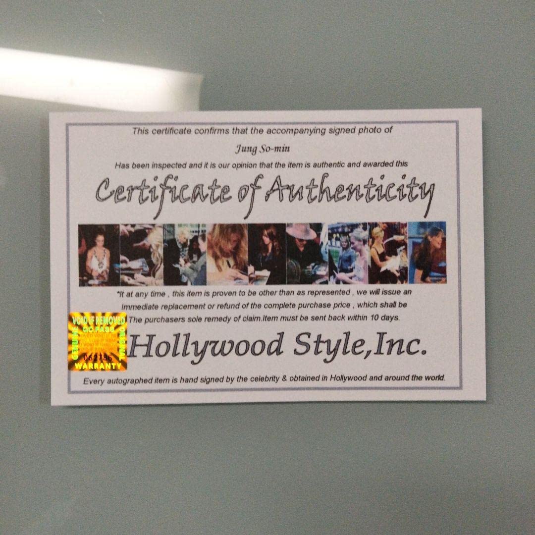 Amazon.co.jp: チョンソミン直筆サイン入り2Lサイズ写真Jung so-min21
