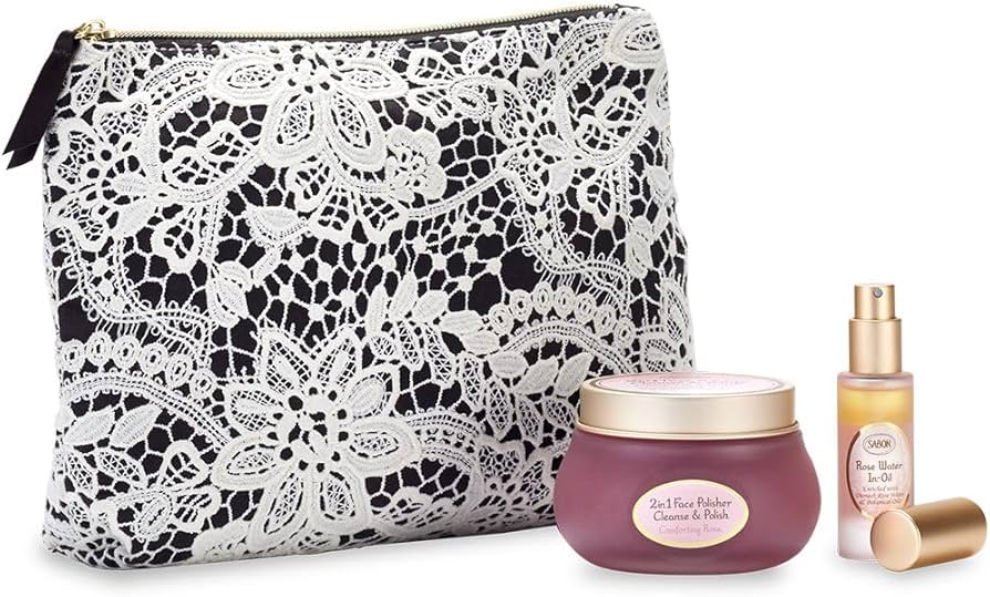 Amazon.co.jp: SABON サボン フェイスケアギフト ローズ ポリッシュ