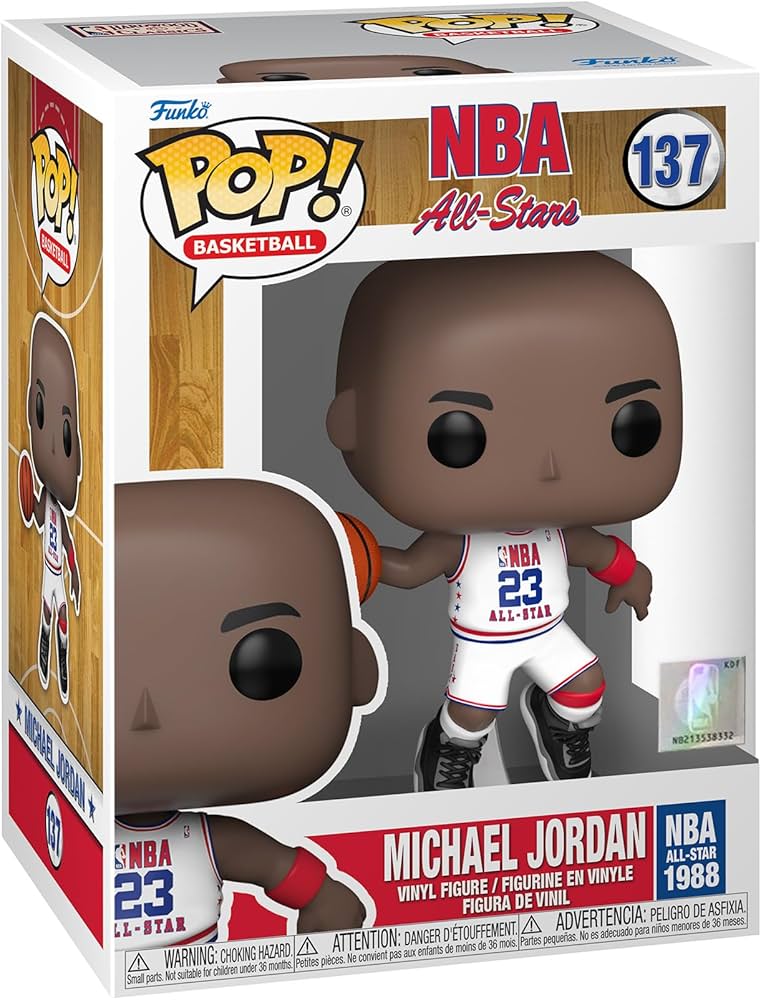 Amazon.com: Funko Pop! NBA: Legends - Michael Jordan, 1988 All