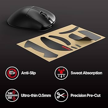 Amazon.com: Pulsar Gaming Gears SUPERGRIP Griptape Set for Xlite