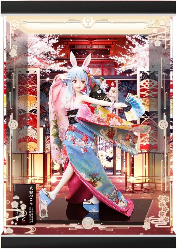 Amazon.co.jp: 兎田ぺこら 日本人形 1/4 専用 アクリルケース LED