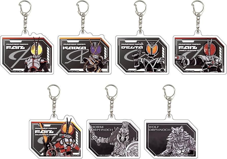 Amazon.co.jp: 仮面ライダー555 01 [グラフアートイラスト] アクリル