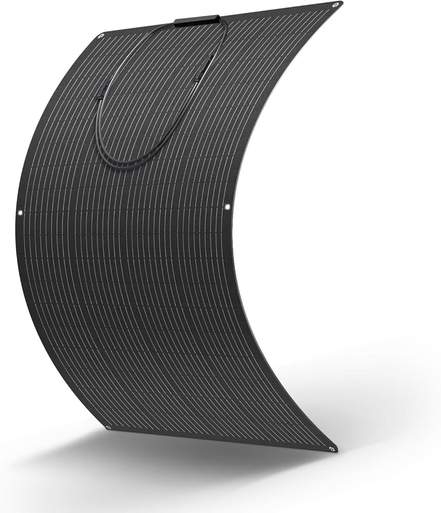 Amazon | LVYUAN 200W フレキシブルソーラーパネル 単結晶 ETFE MBB