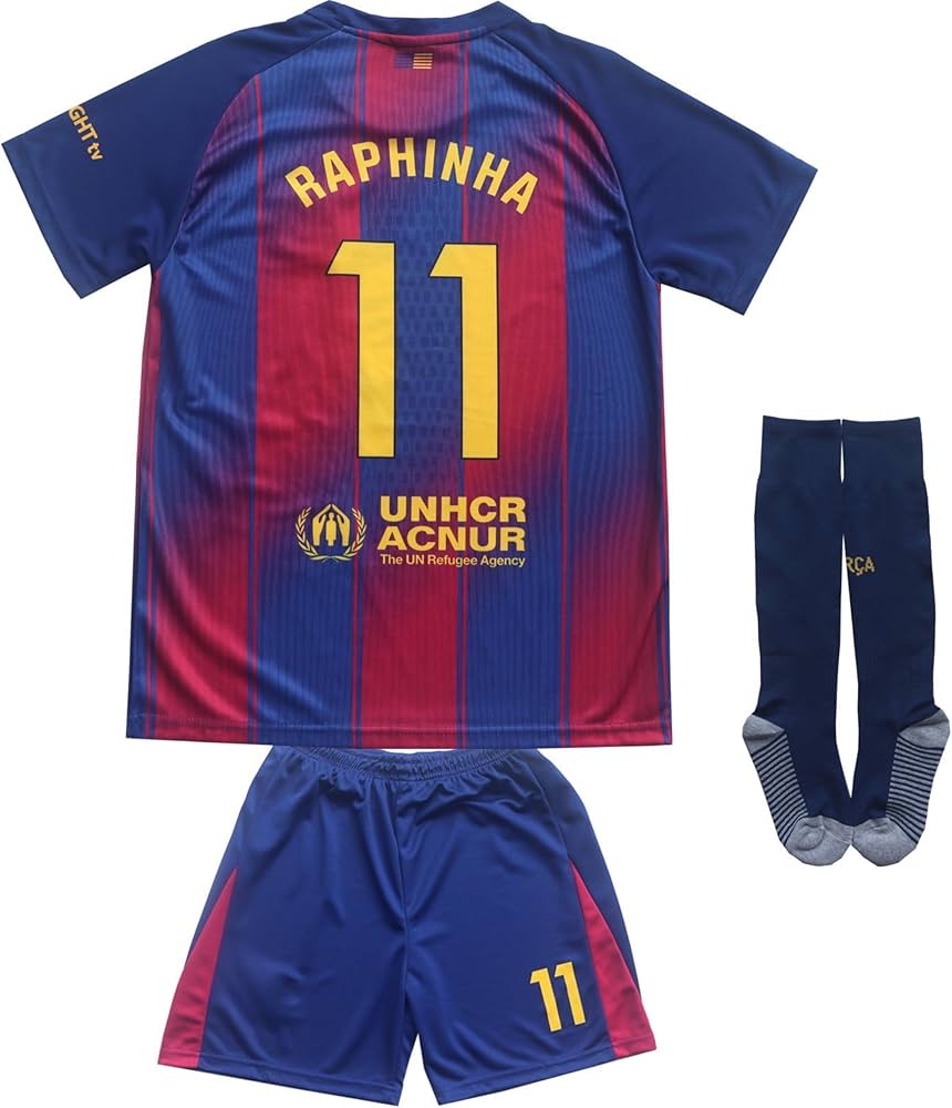 KEDI Barcelona 2025/2026 Raphinha #11 Home Football Soccer Kids